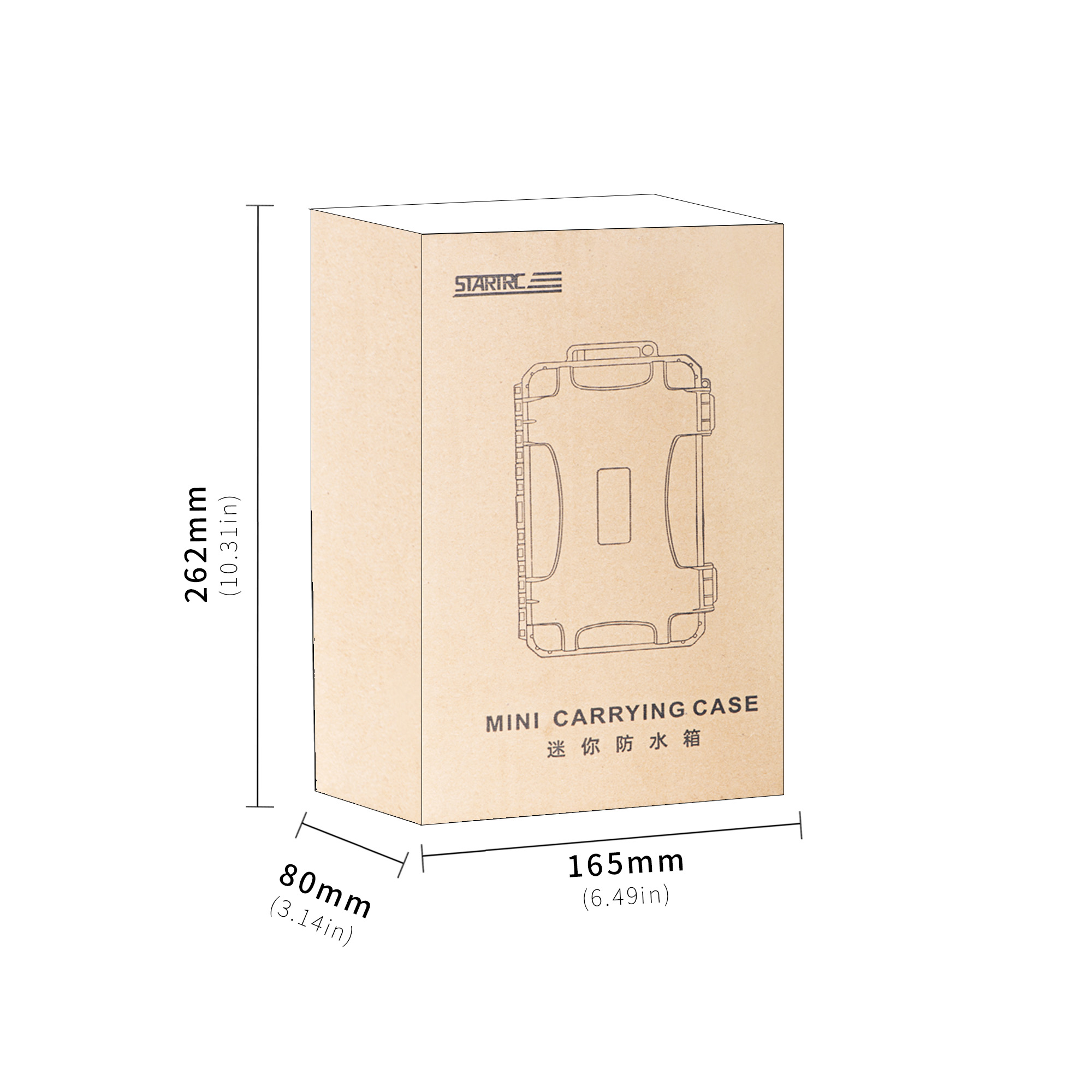 STARTRC Brand Portable Mini Waterproof Case for DJI Osmo Pocket 3