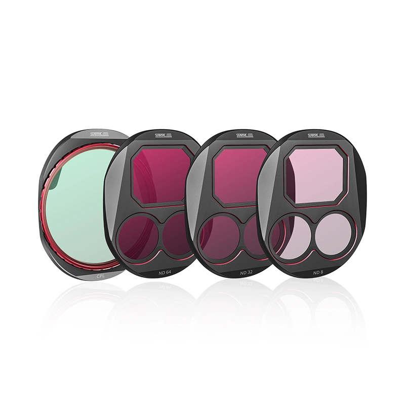 Filtros de lente CPL-ND de STATRC Professional establecidos para DJI Mavic 4 Pro (CPL/ ND8/ 32/64)