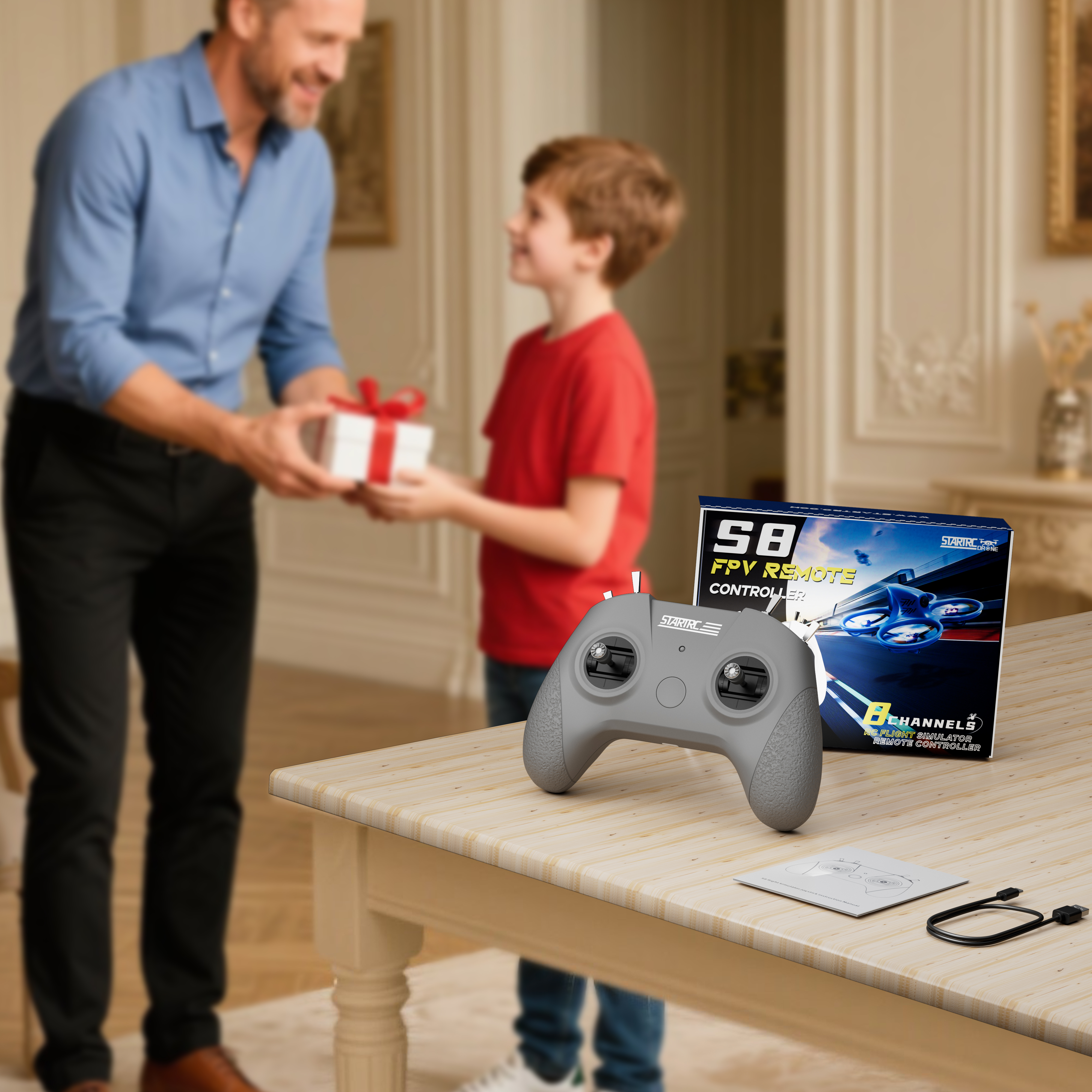 STARTRC 8S Pro 8CH FPV Drone Simulator Controller