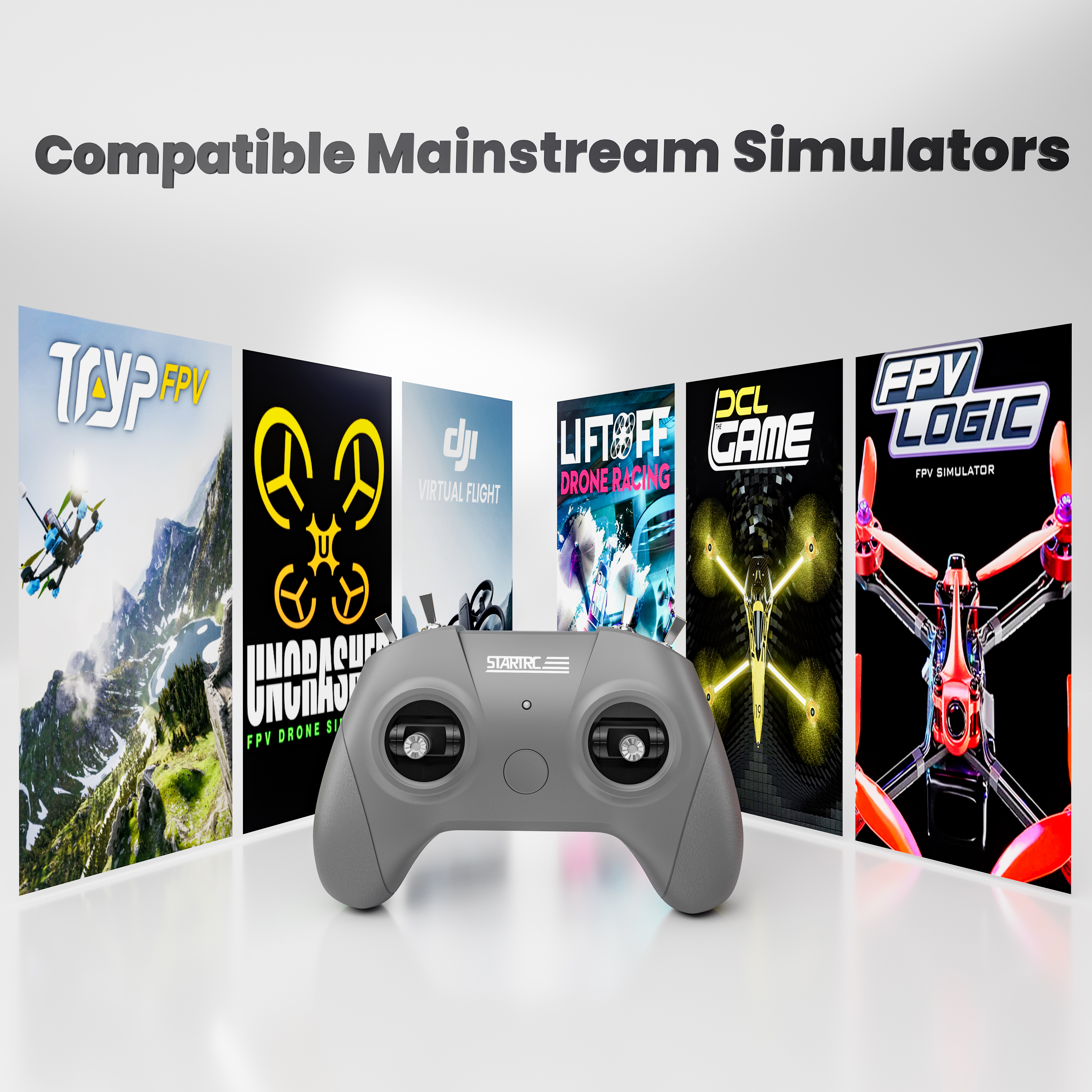 STARTRC 8S Pro 8CH FPV Drone Simulator Controller