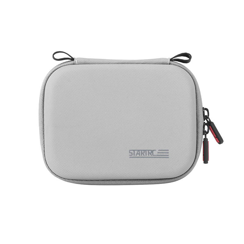 STARTRC DJI Action 6 standard PU case - compact storage for camera and quick-release base.