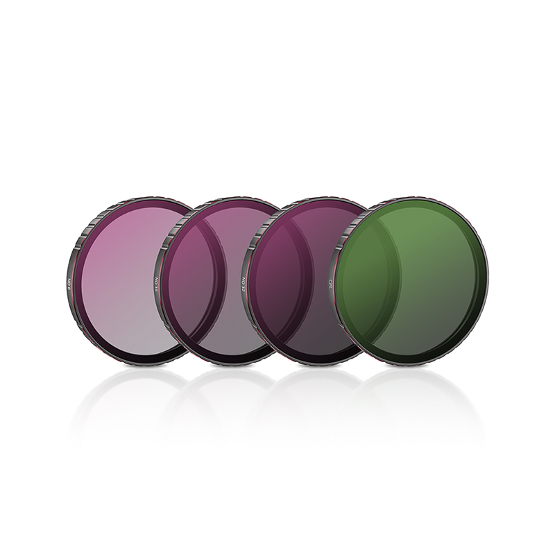 Kit de filtros STARTRC OSMO ACTION 6 con filtros CPL y ND8/16/32, set de protección profesional