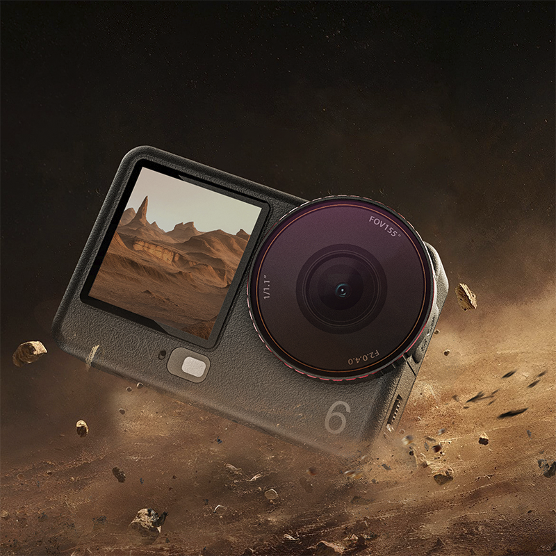 Juego de filtros STARTRC CPL-ND para DJI Osmo Action 6 (CPL ND8 ND16 ND32)