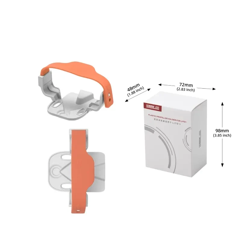 STARTRC LITO 1 propeller holder installed on DJI LITO 1 drone secure prop fixation