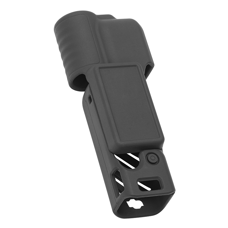 Funda de silicona STARTRC para DJI Osmo Pocket 4: diseño dividido con acceso rápido y orificios de ventilación. 5