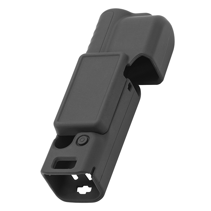 Funda de silicona STARTRC para DJI Osmo Pocket 4: diseño dividido con acceso rápido y orificios de ventilación. 6