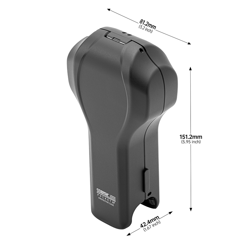 Funda protectora inspirada en el collar para Pocket 4 Pro