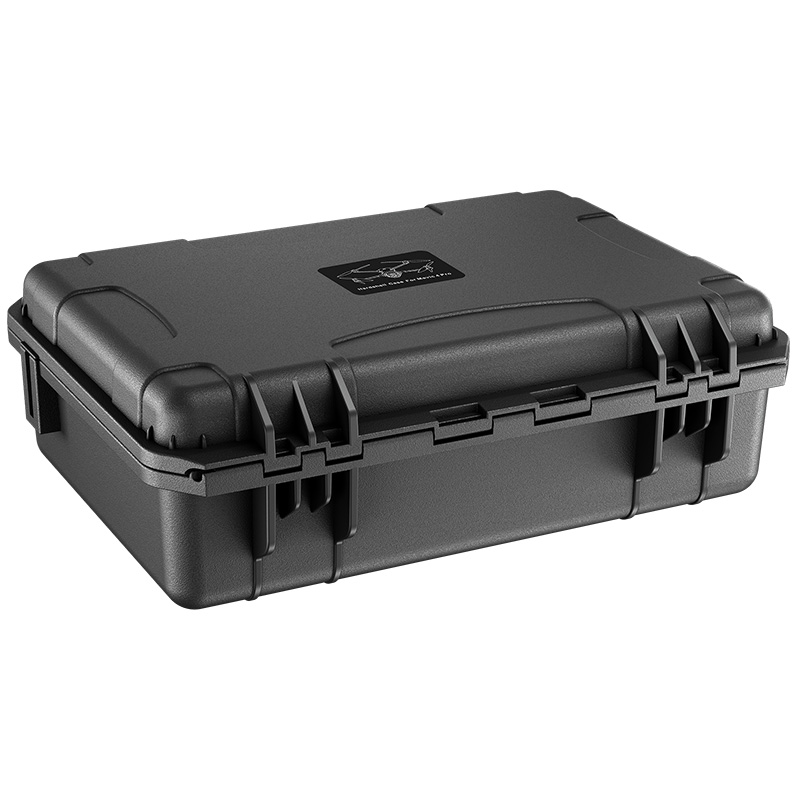 DJI Mavic 4 Pro equipment arranged inside the custom foam insert