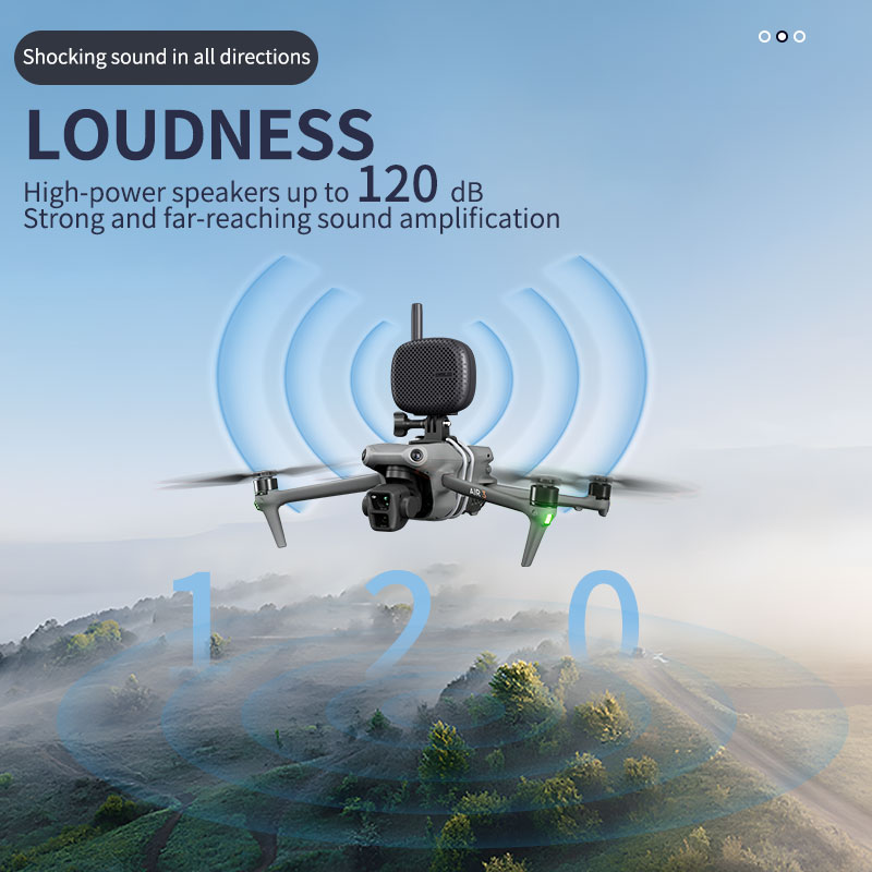 STARTRC Universal Long-Range Drone Megaphone for DJI Camera Drones