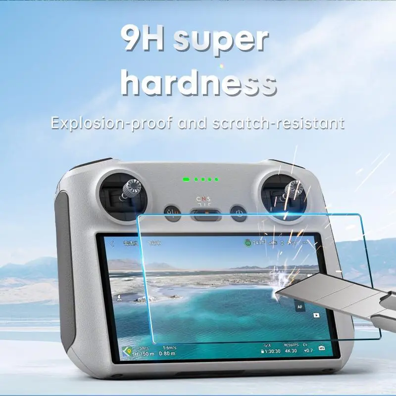 STARTRC Tempered Glass Screen Protector For DJI RC & DJI RC 2 Controllers – 2-Pack