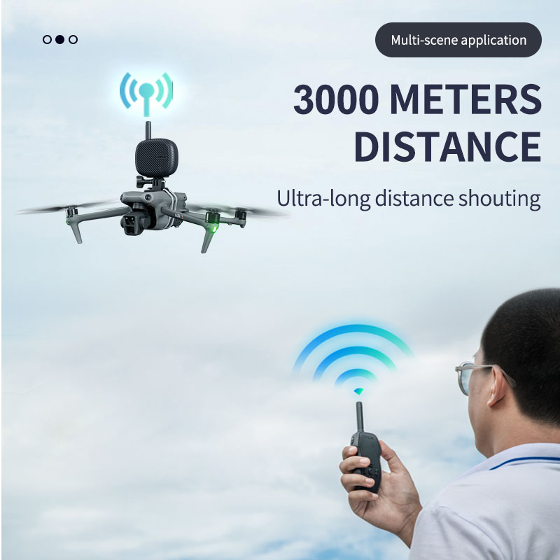 Megáfono universal para drones de largo alcance STARTRC para drones DJI 9