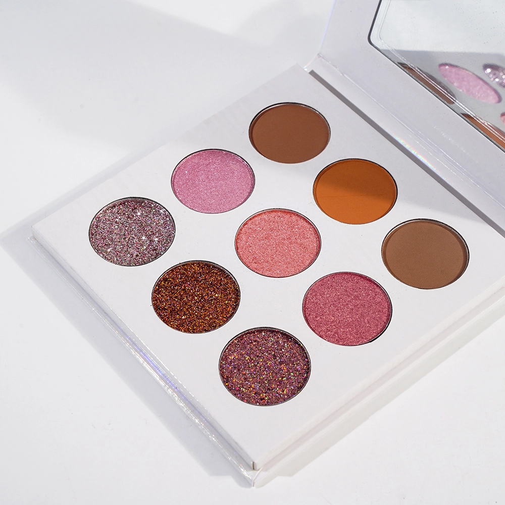 9 colors eyeshadow Rich Smooth Pigment Long Lasting Aqua beauty AL-ES001 1