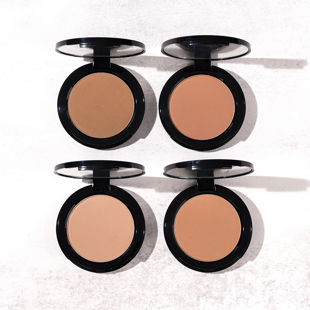easy to use, natural, cruelty-free, vegan, blendable,black container,LONG LASTING AND WATERPROOF powder Bronzer 1