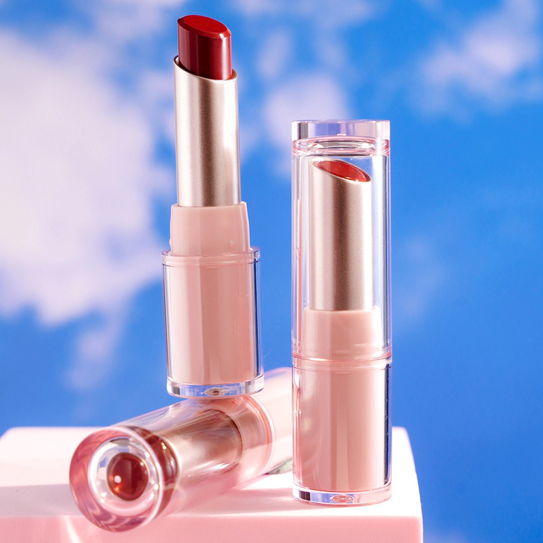 Conditioning Tinted Lip Balm Deep Moisture Stains Dewy Color Lip Slip T-L011 1