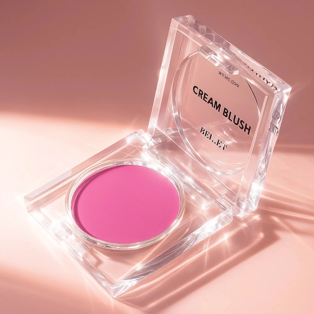 cream blush Custom Logo Long Lasting Cheek Tint Pigment Vegan 1