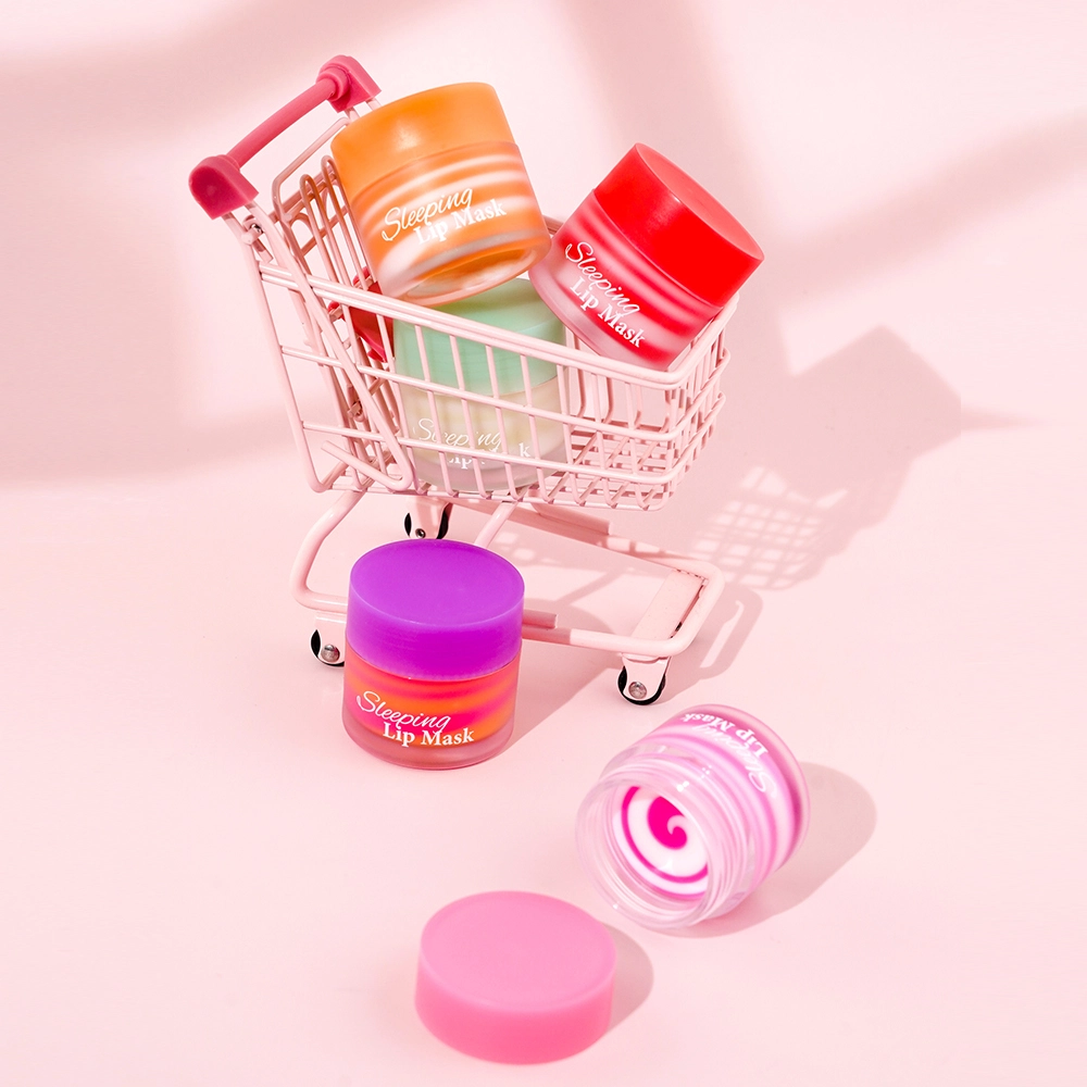 Twilight Swirl: Two-Tone Lip Sleeping Mask 1