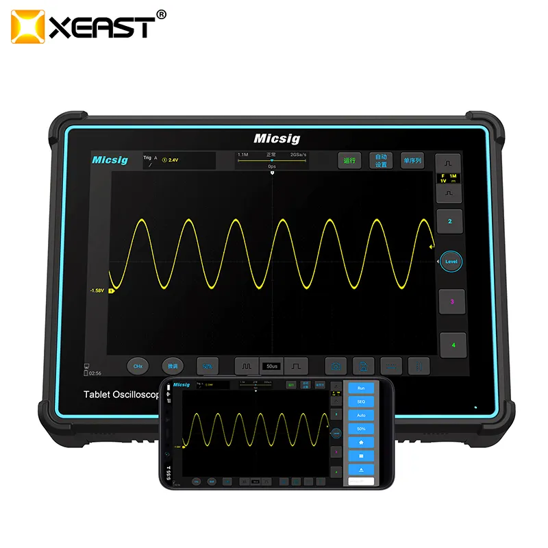 Oscilloscope Tablet Android MICSIG 1900gwith Custom Services 6
