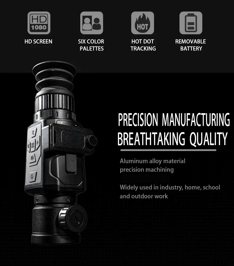 For Different Industries Thermal Imaging Camera for Industrial Use 70*46*14mm by 7