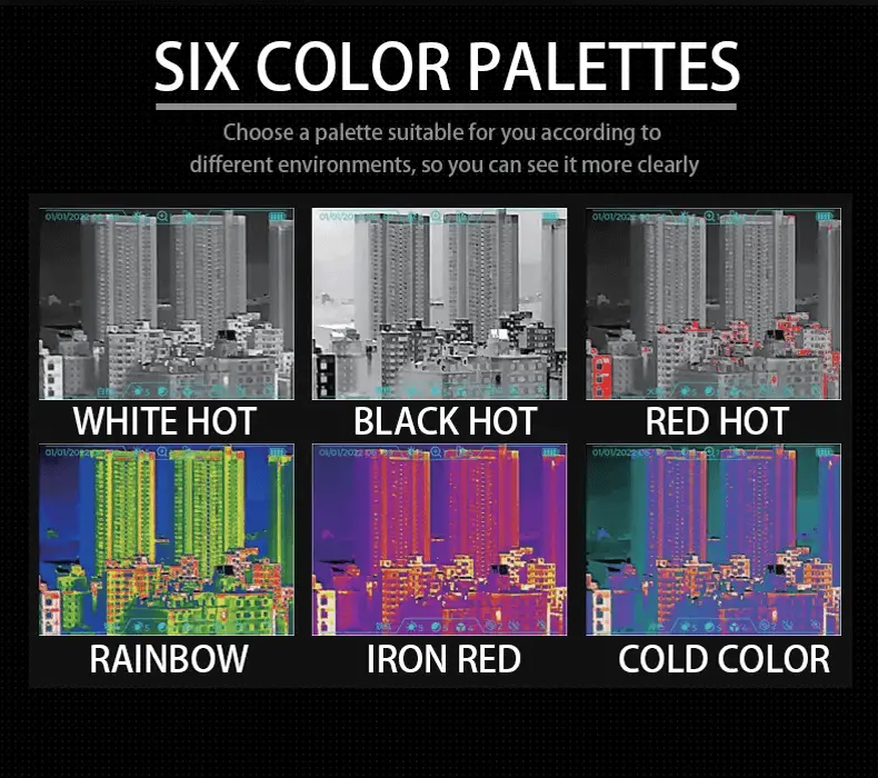 For Different Industries Thermal Imaging Camera for Industrial Use 70*46*14mm by 6