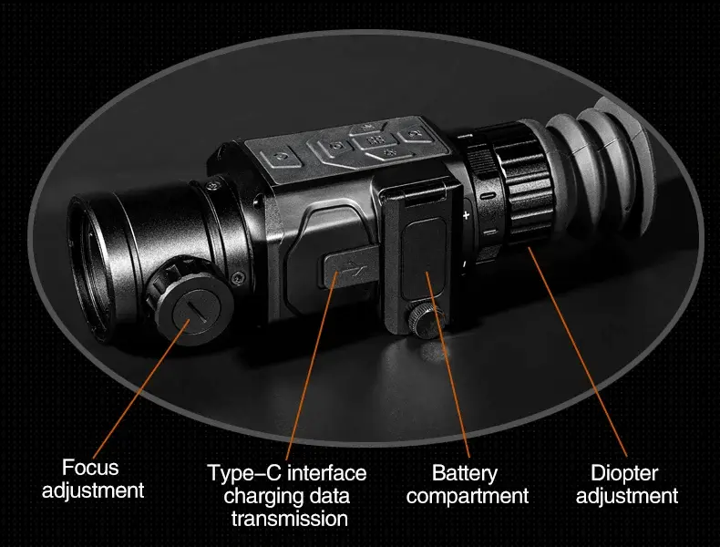 For Different Industries Thermal Imaging Camera for Industrial Use 70*46*14mm by 2