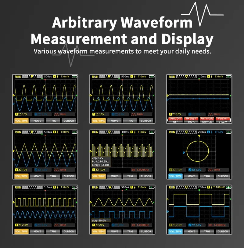 XEAST 2 in 1 Thermal Imager Multimeter 2.8 Inch Touch Screen
