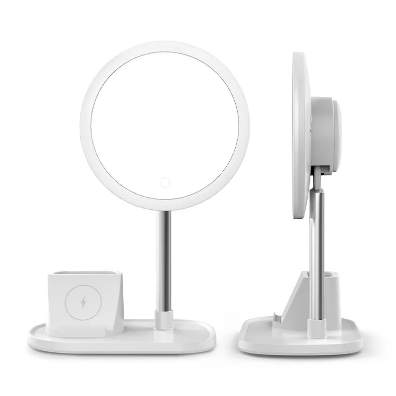 Smart Led Makeup Mirror 220*150*350mm 10W Smart Led Makeup Mirror 1500mAh Li-battery Company 2
