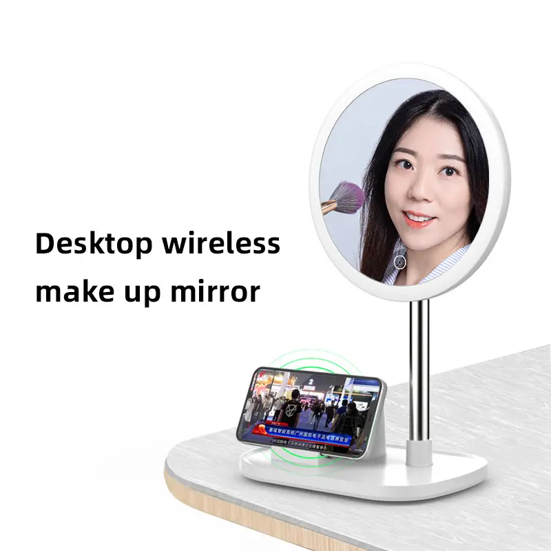 Smart Led Makeup Mirror 220*150*350mm 10W Smart Led Makeup Mirror 1500mAh Li-battery Company 6