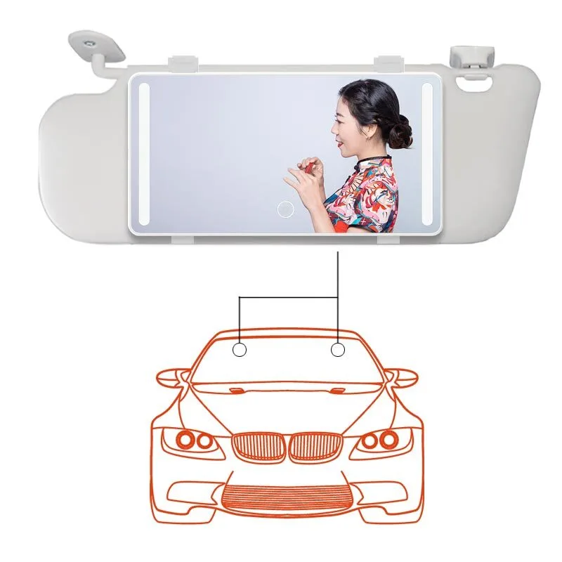 Car Visor Vanity Mirror - SK2005 1