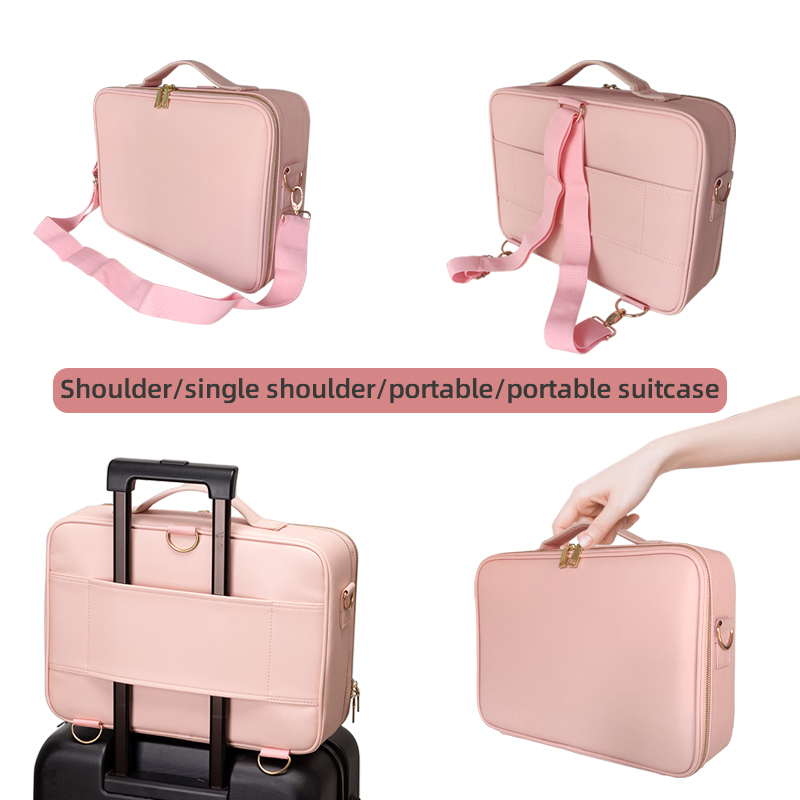 Grande trousse de maquillage avec miroir éclairé par LED - SK2302B 7