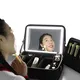 Quality Brand 5000h 1500mAh Li-battery Or USB Cable Makeup Bag with Led Light 5