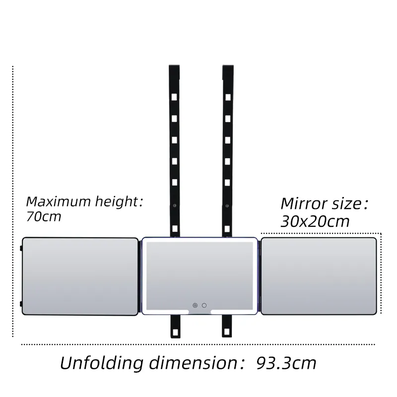 Barber Mirror 360 1700g Customized 13.5KG/14KG 4