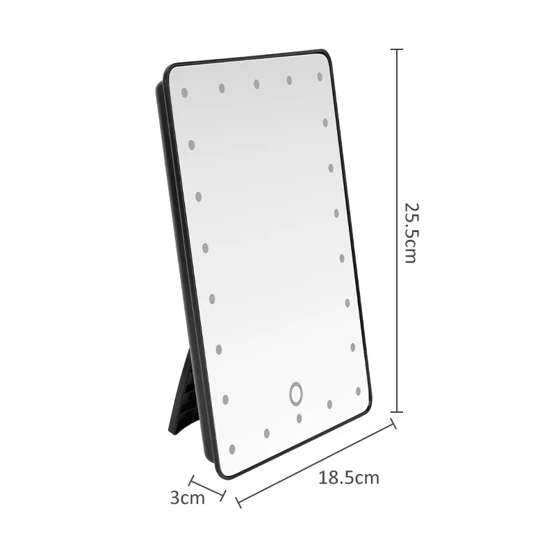 Desktop Light Up Mirror for Plumbers 255*185*30mm OPP in Color Box 3