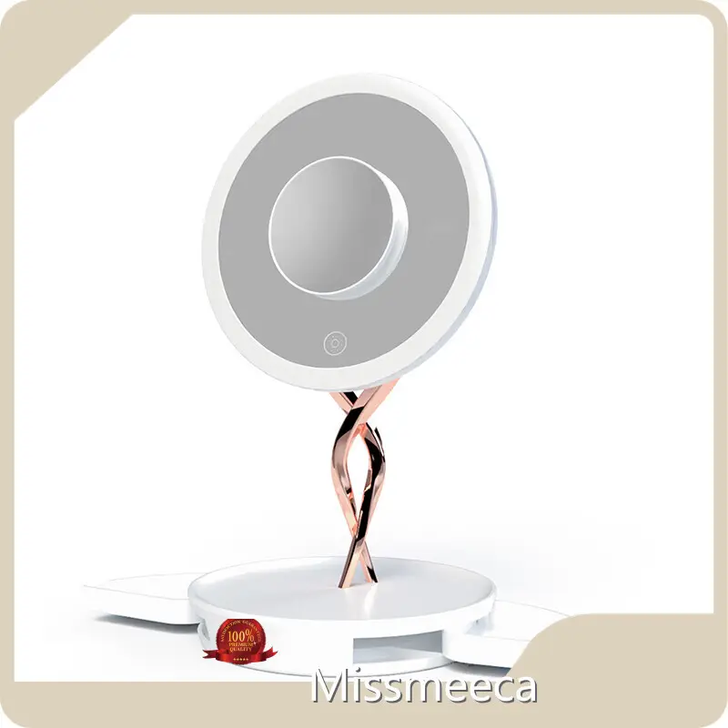 Desktop Lighted Makeup Mirror Brand 200*190*350mm Custom 1