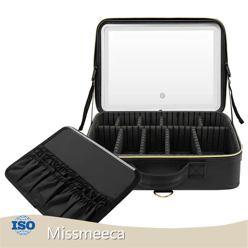 Quality Brand 5000h 1500mAh Li-battery Or USB Cable Makeup Bag with Led Light 1