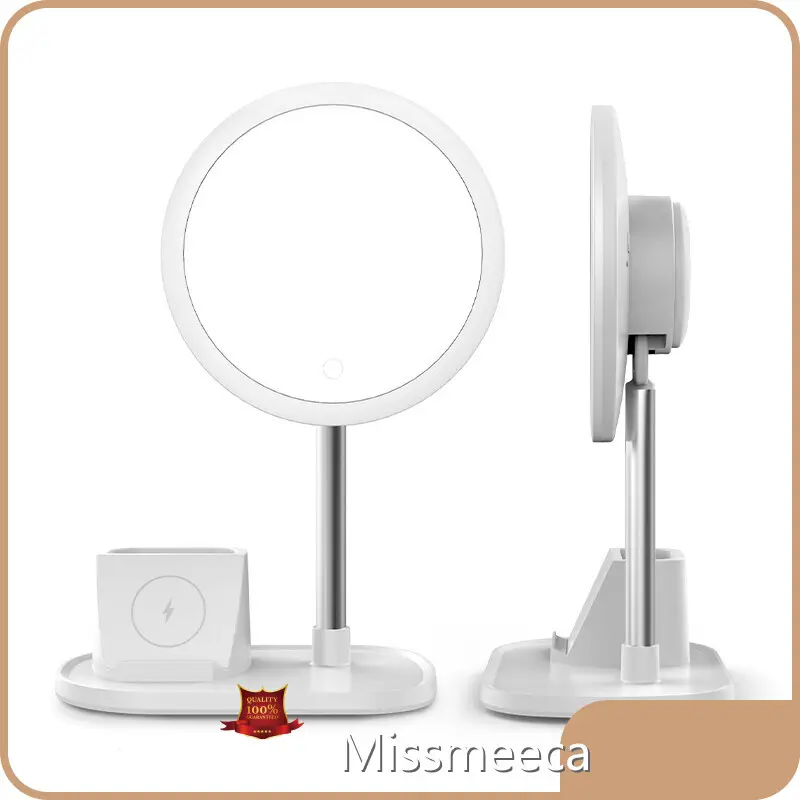 Smart Led Makeup Mirror 220*150*350mm 10W Smart Led Makeup Mirror 1500mAh Li-battery Company 1