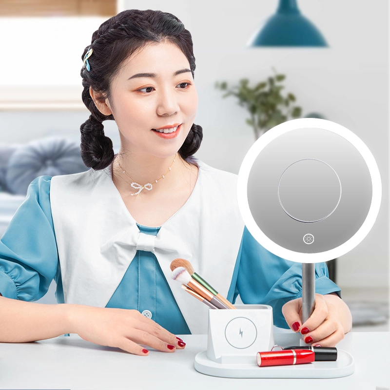 Led Smart Mirror With Wireless Charging 1