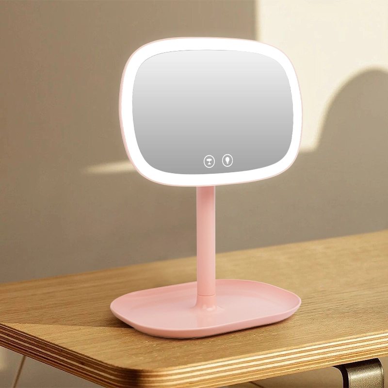 Miroir de courtoisie LED intelligent avec lampe 1