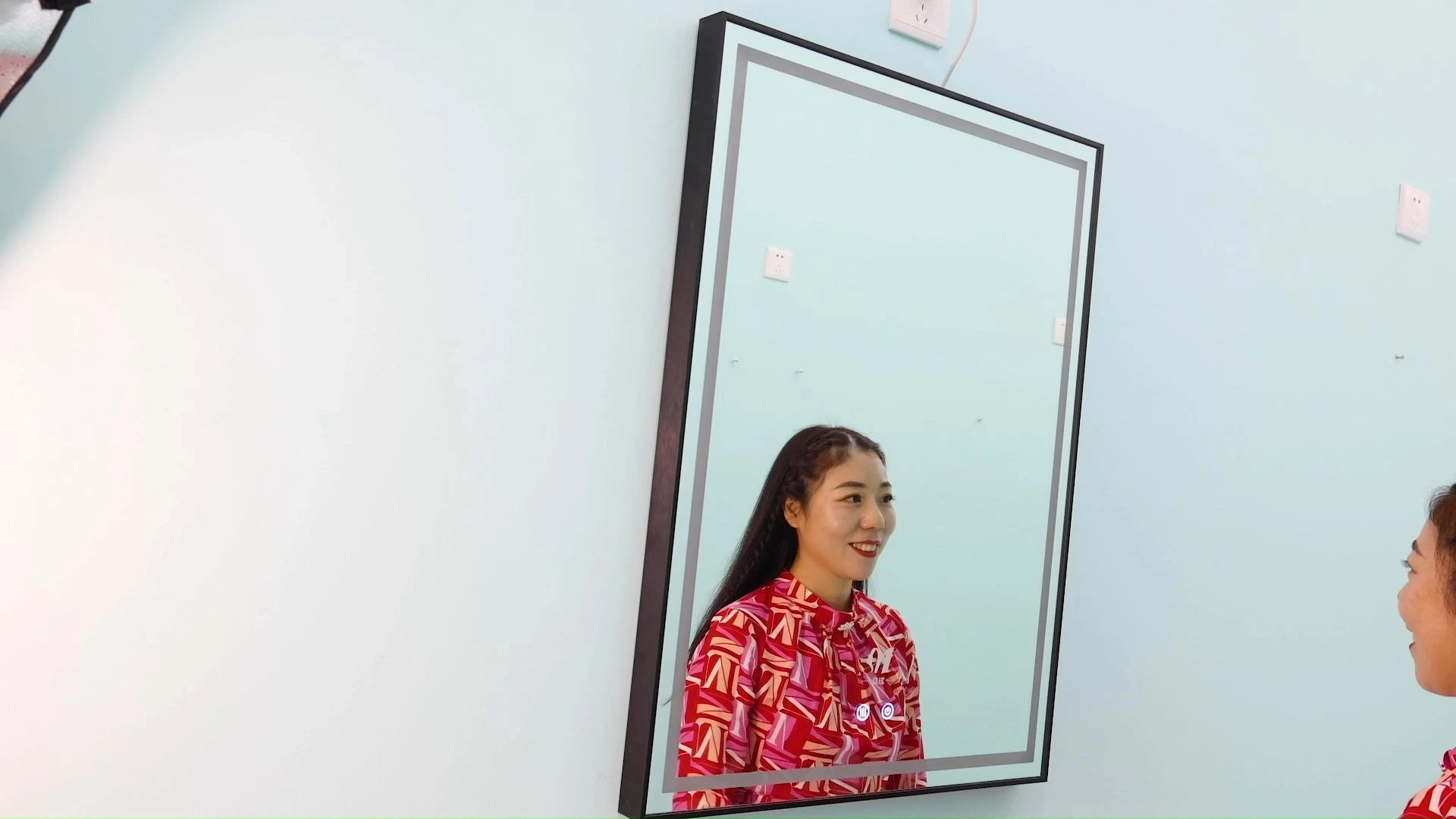 L'excellence du miroir de salle de bain en verre antidéflagrant | POURQUOI-SK020 1