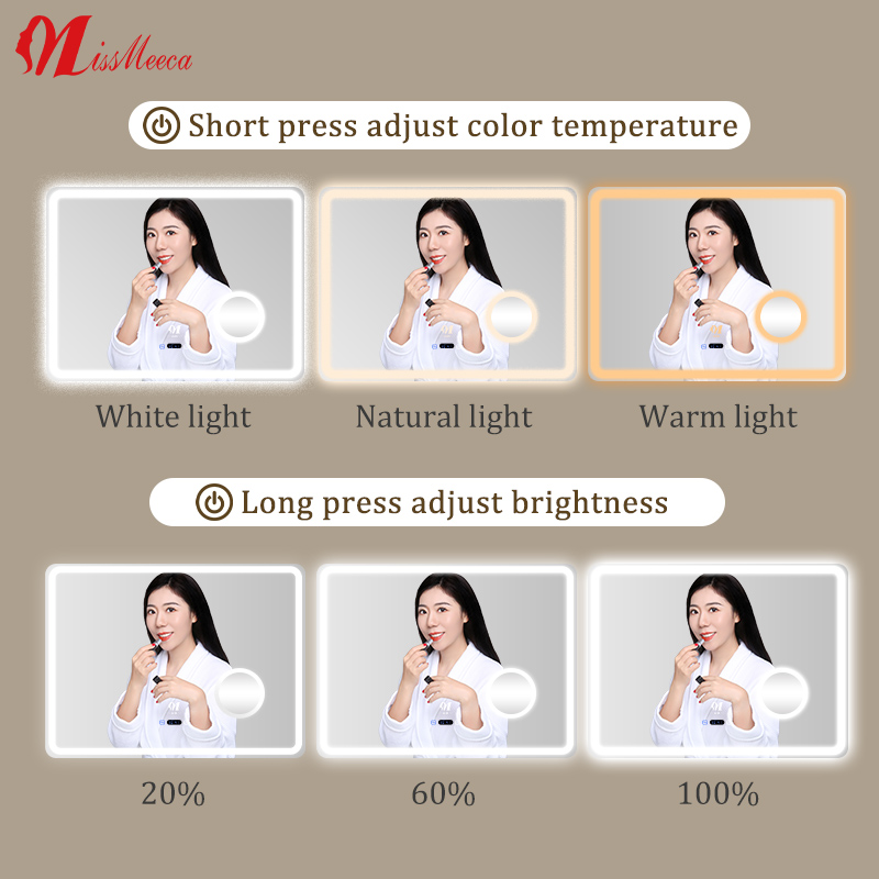 Led Smart Luxury Wall Mirror Bathroom | WHY-SK041 6
