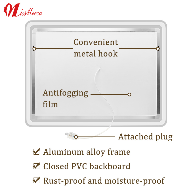 Led Smart Luxury Wall Mirror Bathroom | WHY-SK041 5