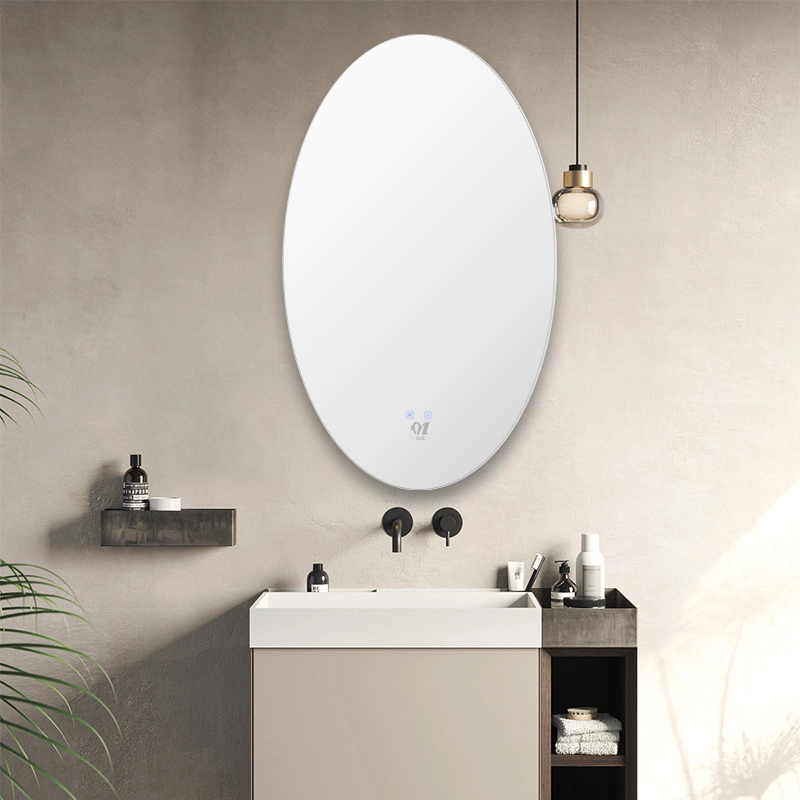 Oval Waterproof Anti Fog Bathroom Mirrors Espejo De Pared | WHY-SK029A 1