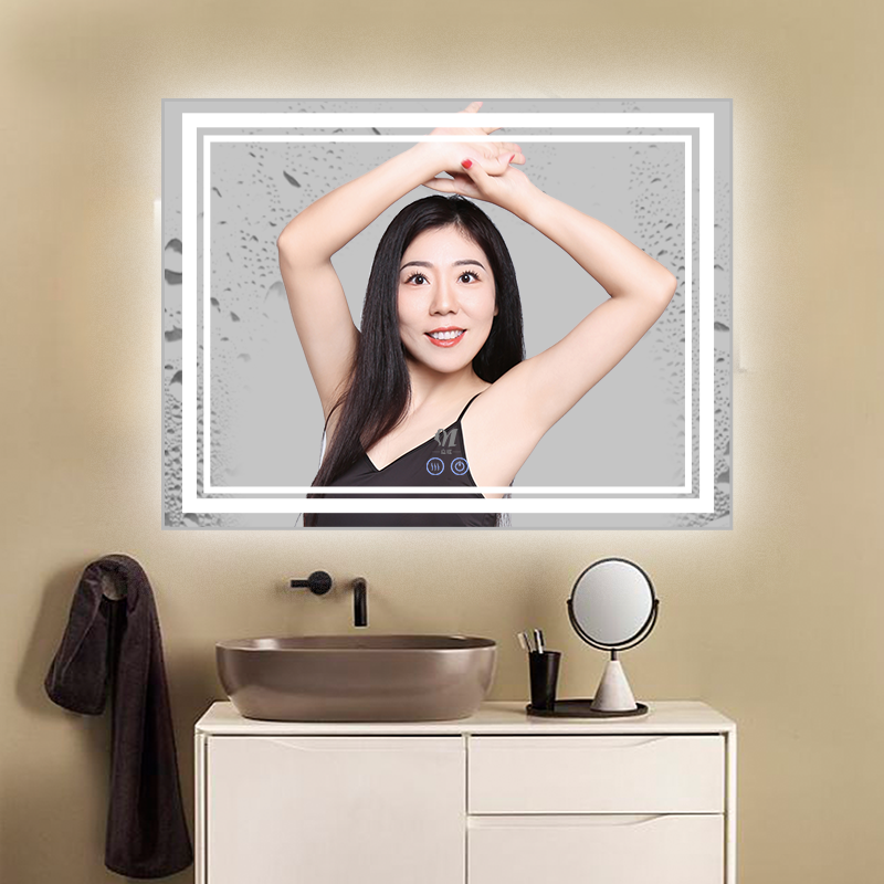 Grand miroir de salle de bain à LED Fournisseurs Espejo De Pared | WCF-SK006 6