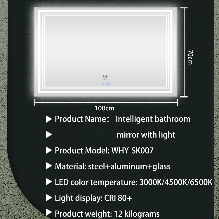Décoration de miroir mural Espejo Con Luces Fournisseurs | WCF-SK007 11
