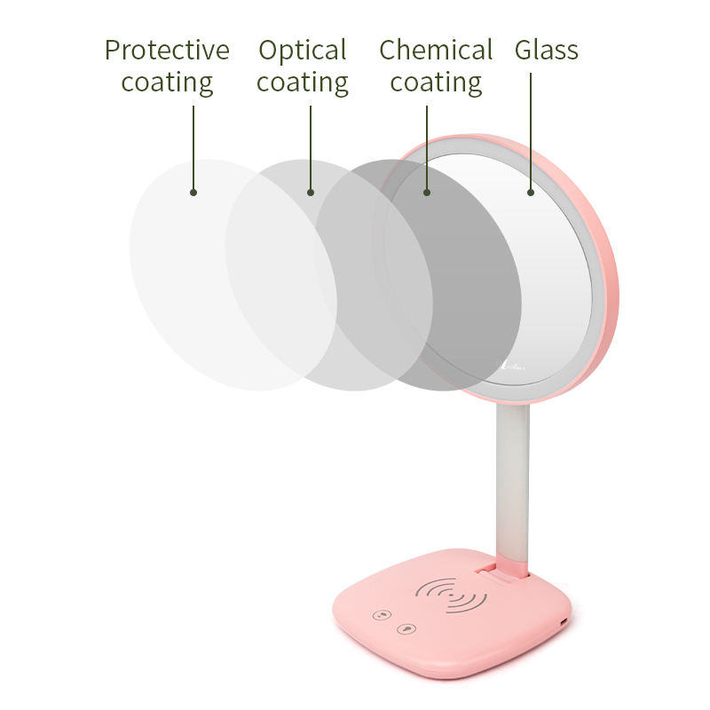 Wireless Charging LED Makeup Mirror 8