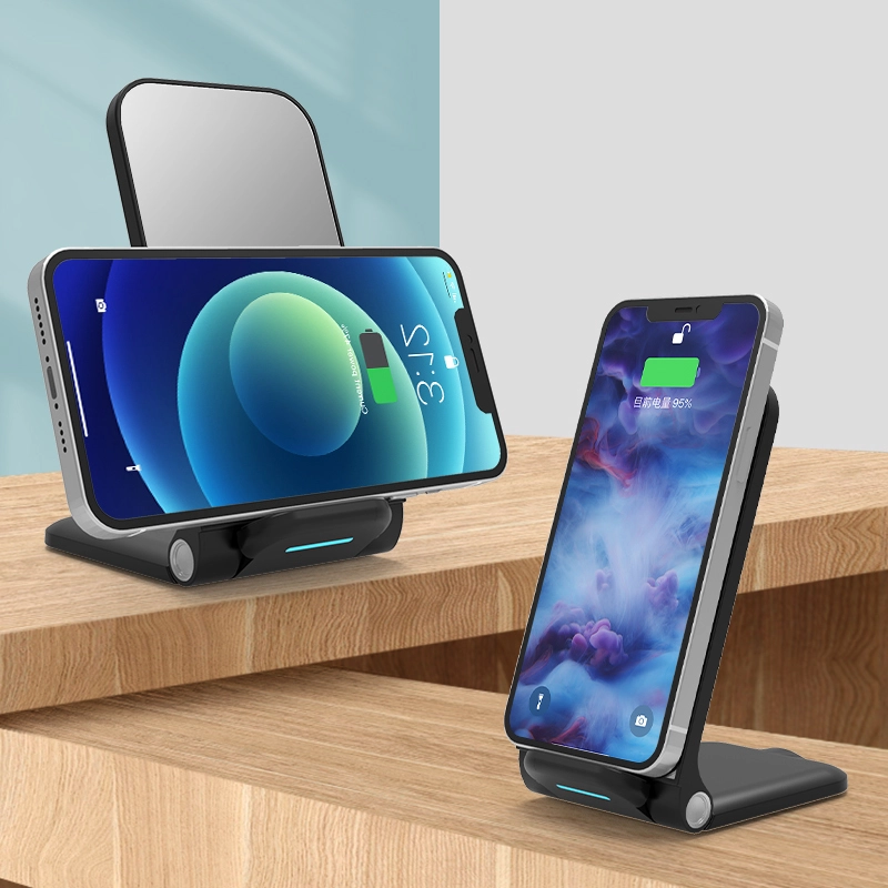 Mobile Phone Wireless Charging Folding Mirror 1