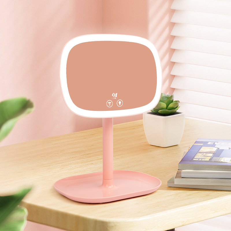 Led Smart Desk Mirror With Lights Espejo De Maquillaje 1