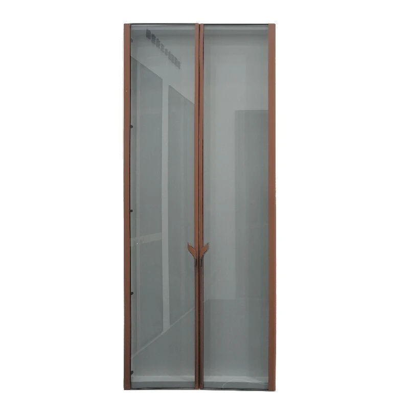 Pintu Kaca Aluminium Berbalut Kulit Tulen - @DSTPEL 1