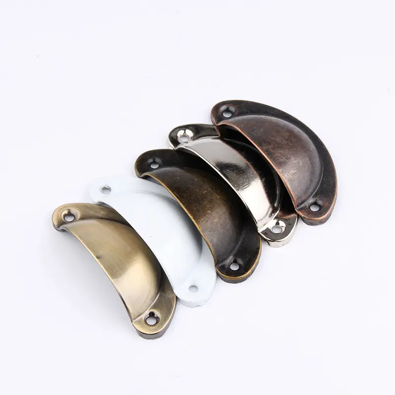 Zinc Cabinet Handles Antique Brass/Antique Copper/Black/Gold/Silver/White/Customizable Brand Zinc Alloy 2