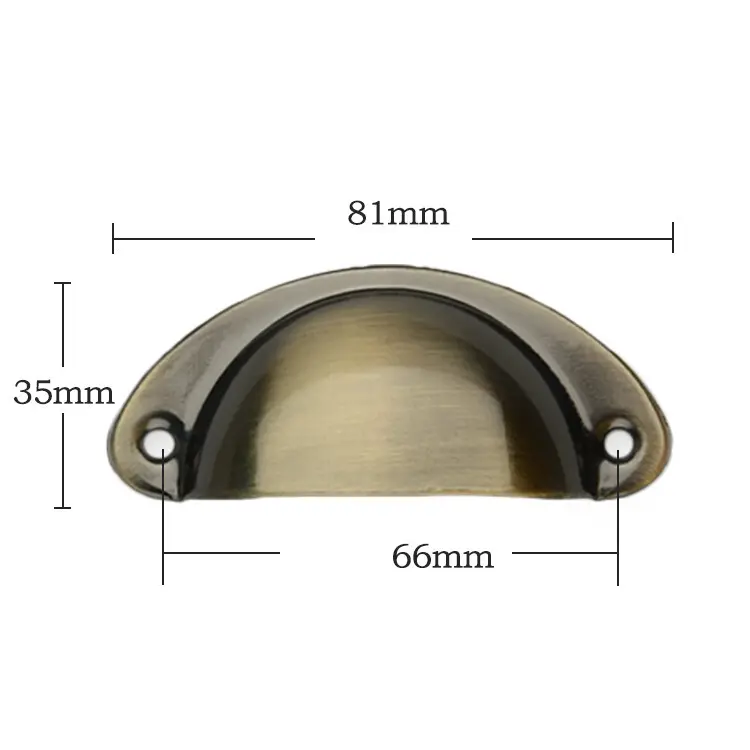 Zinc Cabinet Handles Antique Brass/Antique Copper/Black/Gold/Silver/White/Customizable Brand Zinc Alloy 4