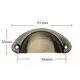 Zinc Cabinet Handles Antique Brass/Antique Copper/Black/Gold/Silver/White/Customizable Brand Zinc Alloy 4